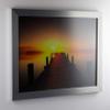 myposterframe Juno Picture Frame, MDF, 33 x 45 cm, Brushed Aluminum Finish, 1 mm Anti-Reflective Acrylic Glass view 3