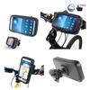 DFV mobile 360° Rotatable Waterproof Motorcycle Handlebar Mount for Nokia 2 V (2019), Black view 2