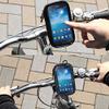 DFV mobile 360° Rotatable Waterproof Motorcycle Handlebar Mount for Nokia 2 V (2019), Black view 3