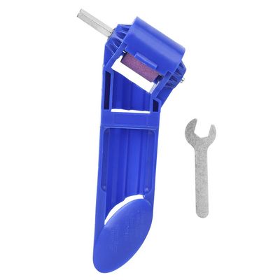 Jectse Drill Bit Sharpener, Corundum + ABS + Steel, Portable with Wrench