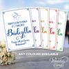 Funny Postcard: Permission to Punch Me if I Turn into a Bridezilla—Will You Be My Bridesmaid, Maid of Honour, Matron, Chief, Junior or Flower Girl? view 2