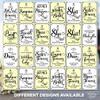 Funny Postcard: Permission to Punch Me if I Turn into a Bridezilla—Will You Be My Bridesmaid, Maid of Honour, Matron, Chief, Junior or Flower Girl? view 4
