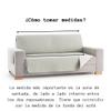 Lanovenanube Padded Sofa Cover, 3-Seater Plus, Mauve C09 view 3