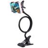 DFV mobile Flexible Metal Long-Arm Holder with Phone Clamp and Desk Clip for ASUS Zenfone Lite L1 G553KL (2019), Black view 1