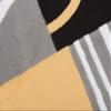 TAPISO Maya Short-Pile Rug, Black Yellow Gray White Squares, 180 x 250 cm view 3