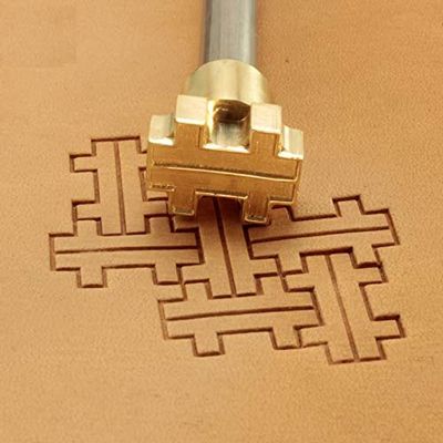 Leather Stamping Tool for Stamping and Carving, Craft Tool, Saddle Brass #217B