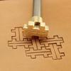 Leather Stamping Tool for Stamping and Carving, Craft Tool, Saddle Brass #217B view 3