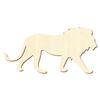 Wooden Lion V1, 48 cm Wide, Pack of 10 view 1