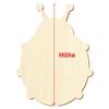 Wooden Ladybug V1, 3–50 cm Height – Crafting & Décor, 4 cm Size, Pack of 50 view 3