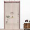 LIVEINU Magnetic Insect Screen Door Curtain, Brown, 100 x 240 cm view 1