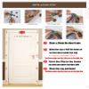 LIVEINU Magnetic Insect Screen Door Curtain, Brown, 100 x 240 cm view 4