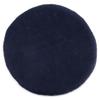 feelz Round Felt Seat Cushion, 100% Wool, Midnight Blue, 35 cm view 3
