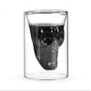 Skeleton Glass Globe Decanter 800 ml with Stopper and 2 Whiskey Glasses view 4