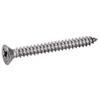 200 Stainless Steel A4 Countersunk Phillips Sheet Metal Screws 4.8 x 60, DIN 7982 view 1