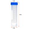 CertBuy CBTONE 50 mL Self-Standing Polypropylene Centrifuge Tubes with Screw Caps view 2