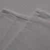 Snoozing Flannel Flat Sheet 240 x 260 cm - Gray view 4