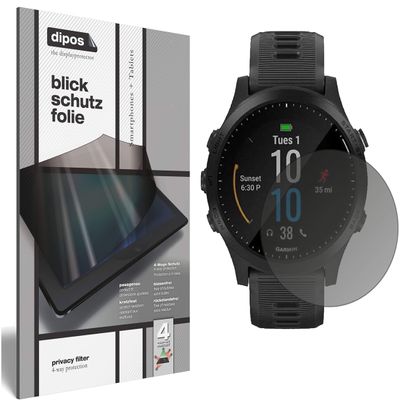 dipos Privacy Screen Protector for Garmin Forerunner 945