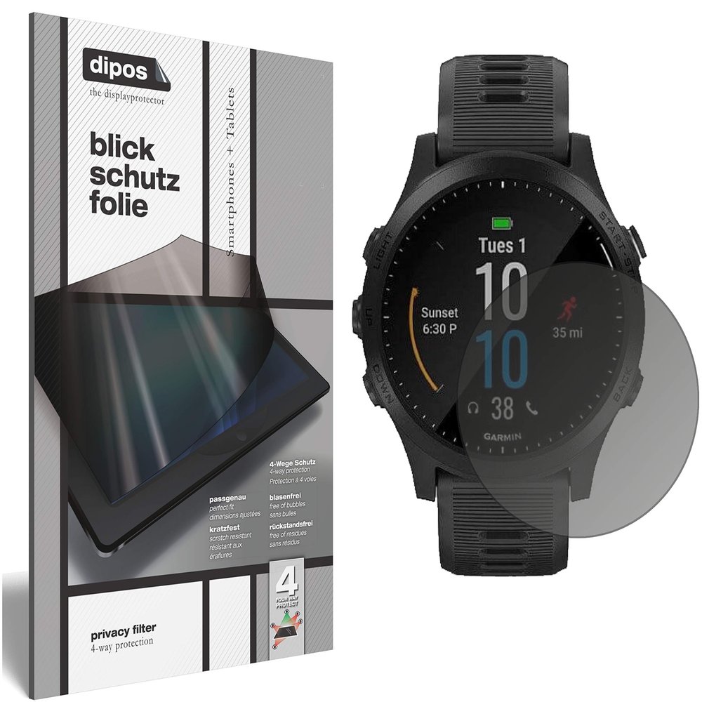 dipos Privacy Screen Protector for Garmin Forerunner 945