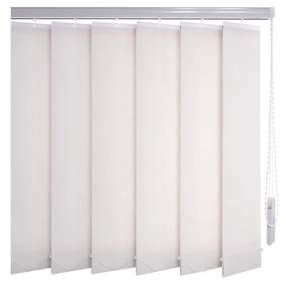 Sonnenschutz-HH Vertical Blind, White Light-Transmitting, 330 x 100 cm, 127 mm Slats
