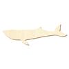 Wooden Blue Whale Craft Cutout, 30 cm, 100 Pieces view 1