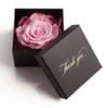 ROSEMARIE SCHULZ Heidelberg Thank You Preserved Rose in Rose Box, Pink, 1 Rose view 2