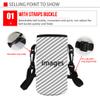 Showudesigns Insulated Neoprene Water Bottle Holder with Strap, M Galaxy Space view 4