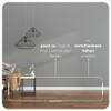 REESE Universal Baseboard Corner Tower MDF White 105 mm view 4