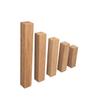 Reese Universal Baseboard Corner Block, Raw Oak, Beveled, 65 mm, 5 Pack view 1