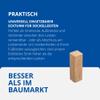 Reese Universal Baseboard Corner Block, Raw Oak, Beveled, 65 mm, 5 Pack view 2