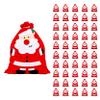 Shatchi SANTA-SACK-100X60-3522-50PK Bulk Pack of 50 Giant Red Santa Gift Sacks view 1