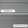 HORI Kuba WPC Decking Complete Set, Hollow-Chamber Profile, Gray, 18 m² view 4
