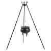CookKing 180 cm Tripod Swivel Grill with 6-Liter Cast Iron Kettle, Africa Model view 1