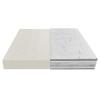 Baldiflex Emporio Latex Mattress for Double Bed, 140 x 190 cm, 20 cm High, 7 Zones, SilverCare Cover view 1