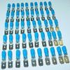 50 Blue Insulated Flat Spade Connectors, 0.8 x 6.35 mm, for 1.5–2.5 mm Cable, AS90 view 3
