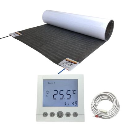 HoWaTech Lux Electric Underfloor Heating Foil Kit, 80 W/m, 2.5 m / 1.25 m²