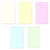 5 x 5 Sheets Colored Paper, A4, Pastel Colors view 1
