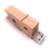 Onwomania Real Wood Clothespin USB Flash Drive in Aluminum Gift Box, 8 GB USB 3.0 view 2