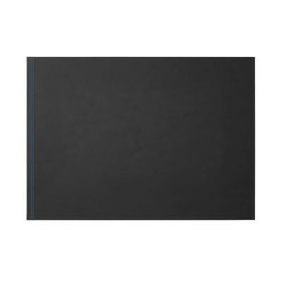 Eglooh Clio Deluxe Leather Desk Mat, Black, 70 x 50 cm
