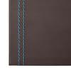 Eglooh Clio Deluxe Leather Desk Mat, Dark Brown, 90 x 60 cm view 2