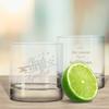 GRAVURZEILE 2-Piece Gin Glass Set – “After Me, the Gin Flood” & “The Evening Can Begin” view 2
