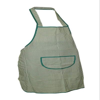 Schuerzenfabrik Striped Cotton Bib Apron, Model 3
