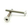 200 M4 x 50 Countersunk Socket Head Screws, A2/V2A Stainless Steel, DIN 7991 view 3