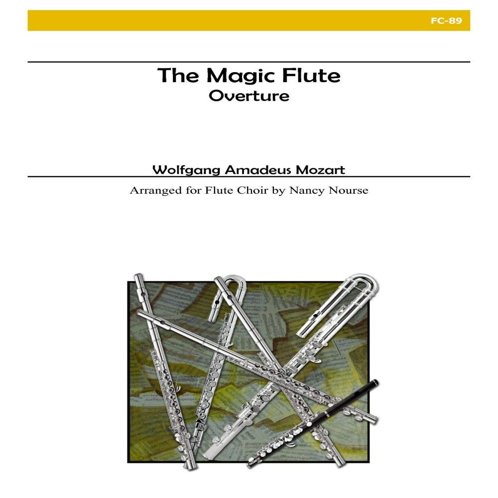 Wolfgang Amadeus Mozart – The Magic Flute: Overture – Flute Ensemble Set