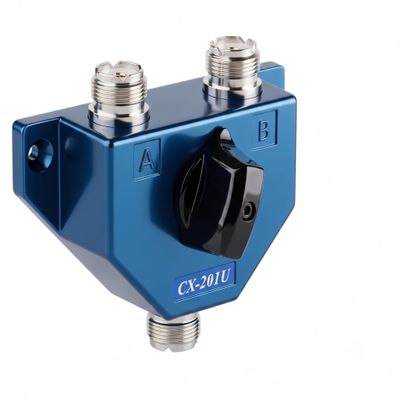 Jetfon CX-201U 2-Way Antenna Switch, 1000 W, PL Jacks, up to 600 MHz
