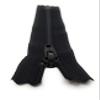 YKK Separating Zipper Plastic Coil with Zipper 580 Black 30 cm view 2