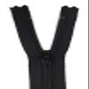 YKK Separating Zipper Plastic Coil with Zipper 580 Black 30 cm view 4