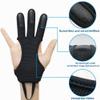 Seektop Traditional Archery Glove, 3-Finger Protection, XL view 2