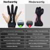 Seektop Traditional Archery Glove, 3-Finger Protection, XL view 4