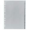 Herlitz 10843522 A–Z Tab Dividers, 21 x 29.7 cm, PP, Euro-Hole Punched, Pack of 20 view 1