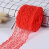 MU Wear-Resistant Safety Band, Springy Lace Fabric Trim Ribbon for Clothing, Wedding, Home, Party and Evening Decor, DIY, 4.5 cm × 10 m, A view 2